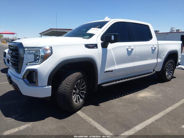 45591365 :رقم المزاد ، 1GTP9EEL0MZ202410 vin ، 2021 Gmc Sierra 1500 4wd  Short Box At4 مزاد بيع