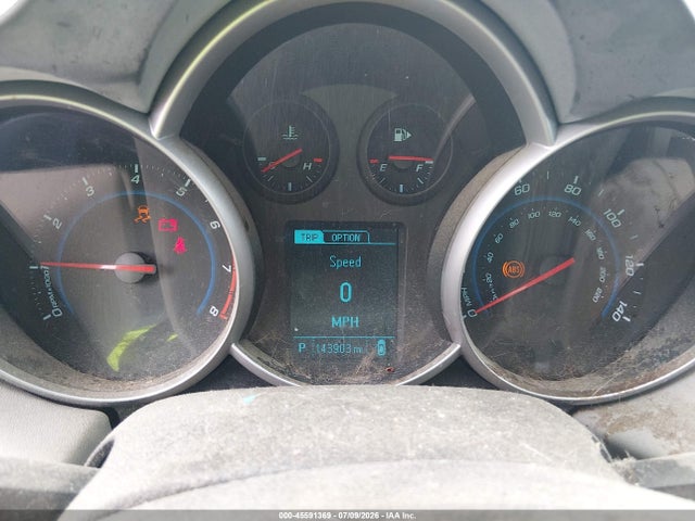 Продаж на аукціоні авто 2014 Chevrolet Cruze Ls Auto, vin: 1G1PA5SH2E7182108, номер лоту: 45591369