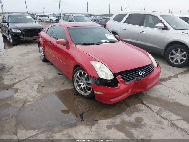 Продаж на аукціоні авто 2006 Infiniti G35, vin: JNKCV54E16M703009, номер лоту: 45591420