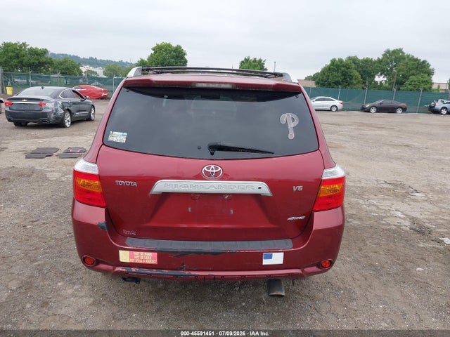Auction sale of the 2008 Toyota Highlander Limited, vin: JTEES42A982040344, lot number: 45591451