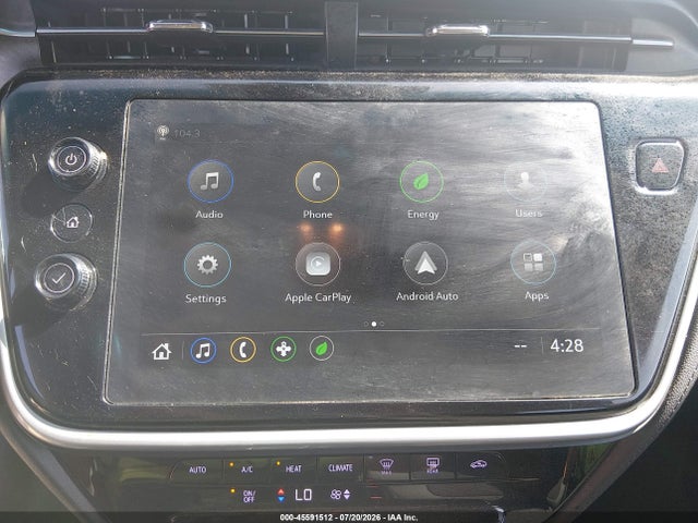 45591512 :رقم المزاد ، 1G1FW6S02P4107667 vin ، 2023 Chevrolet Bolt Ev Fwd 1lt مزاد بيع