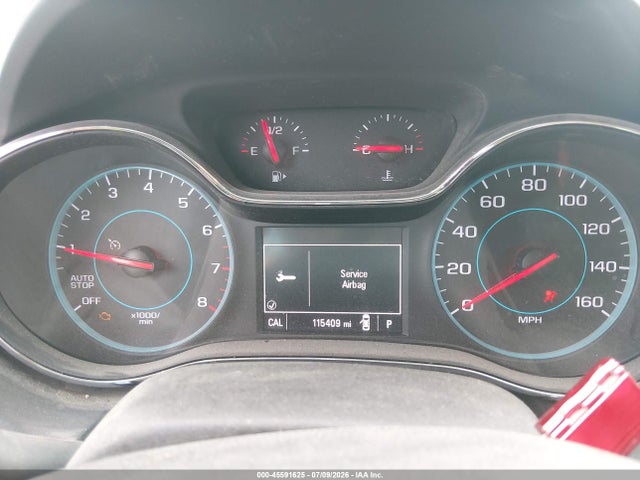 2016 Chevrolet Cruze Lt Auto მანქანა იყიდება აუქციონზე, vin: 1G1BE5SM2G7317408, აუქციონის ნომერი: 45591625