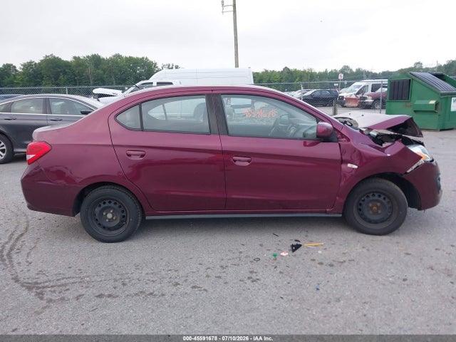 2019 Mitsubishi Mirage G4 Es მანქანა იყიდება აუქციონზე, vin: ML32F3FJ0KHF14577, აუქციონის ნომერი: 45591678