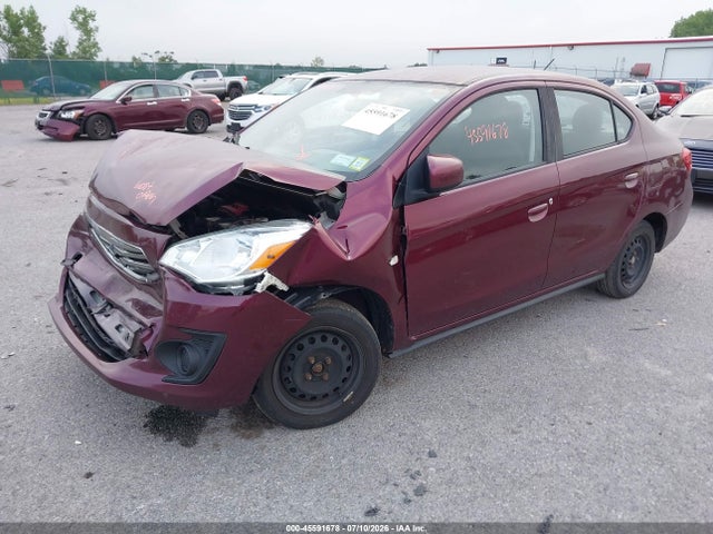 2019 Mitsubishi Mirage G4 Es მანქანა იყიდება აუქციონზე, vin: ML32F3FJ0KHF14577, აუქციონის ნომერი: 45591678
