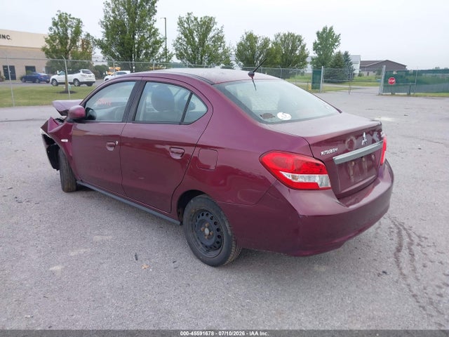 2019 Mitsubishi Mirage G4 Es მანქანა იყიდება აუქციონზე, vin: ML32F3FJ0KHF14577, აუქციონის ნომერი: 45591678