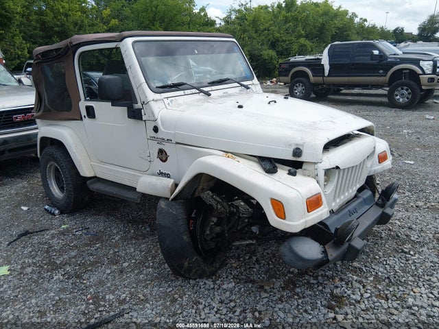 45591698 :رقم المزاد ، 1J4FA59S1YP701023 vin ، 2000 Jeep Wrangler Sahara مزاد بيع