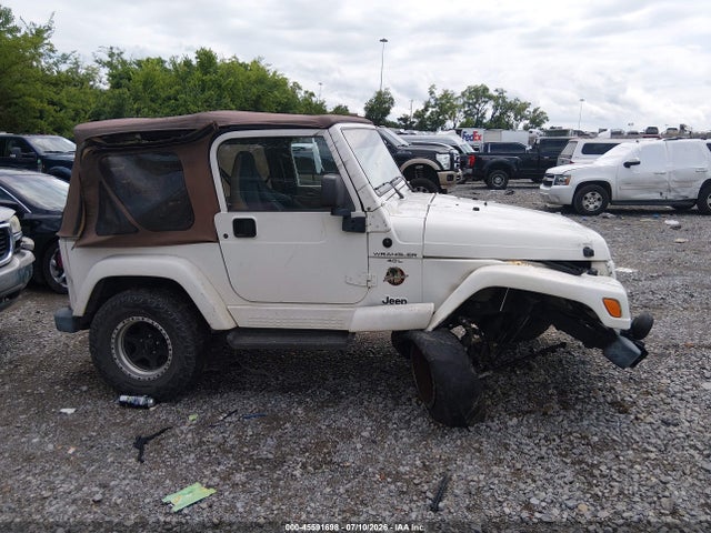 45591698 :رقم المزاد ، 1J4FA59S1YP701023 vin ، 2000 Jeep Wrangler Sahara مزاد بيع