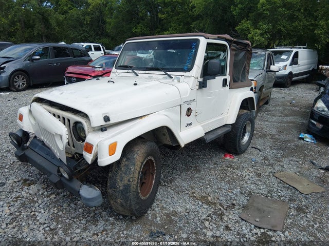 45591698 :رقم المزاد ، 1J4FA59S1YP701023 vin ، 2000 Jeep Wrangler Sahara مزاد بيع