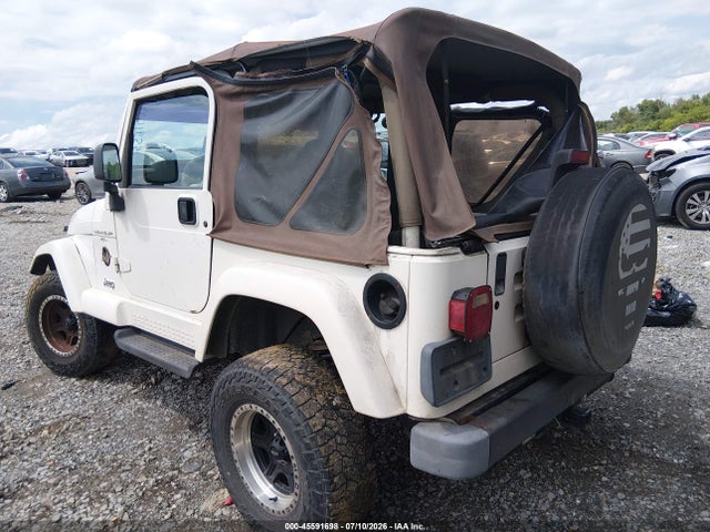 45591698 :رقم المزاد ، 1J4FA59S1YP701023 vin ، 2000 Jeep Wrangler Sahara مزاد بيع