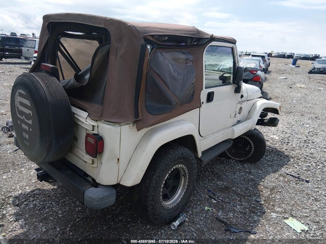 45591698 :رقم المزاد ، 1J4FA59S1YP701023 vin ، 2000 Jeep Wrangler Sahara مزاد بيع