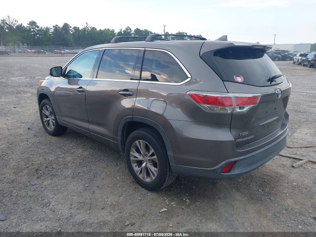 Продаж на аукціоні авто 2014 Toyota Highlander Le Plus V6, vin: 5TDZKRFH5ES015309, номер лоту: 45591715