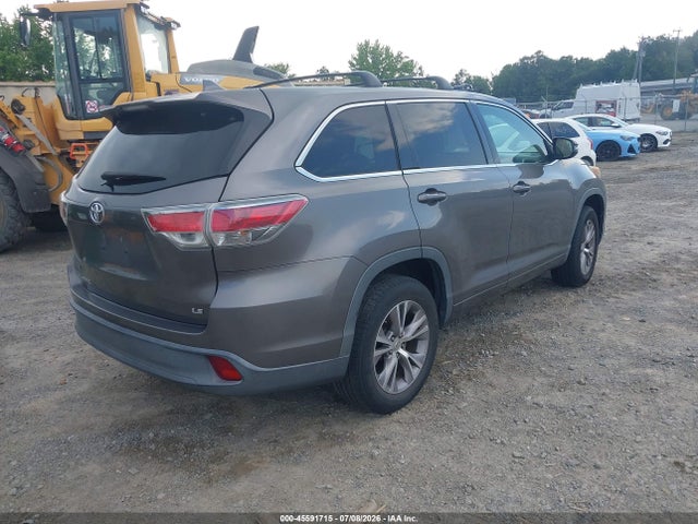 Продаж на аукціоні авто 2014 Toyota Highlander Le Plus V6, vin: 5TDZKRFH5ES015309, номер лоту: 45591715