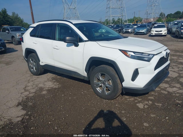 2024 Toyota Rav4 Hybrid Le მანქანა იყიდება აუქციონზე, vin: 2T3LWRFV7RW212129, აუქციონის ნომერი: 45591716