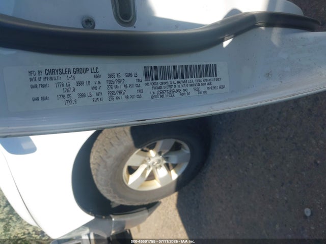 Aukcja sprzedaży 2014 Ram 1500 Tradesman, vin: 1C6RR7FG1ES242468, numer aukcji: 45591755