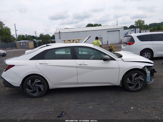 45591760 :رقم المزاد ، KMHLM4DGXSU882477 vin ، 2025 Hyundai Elantra Sel Sport مزاد بيع