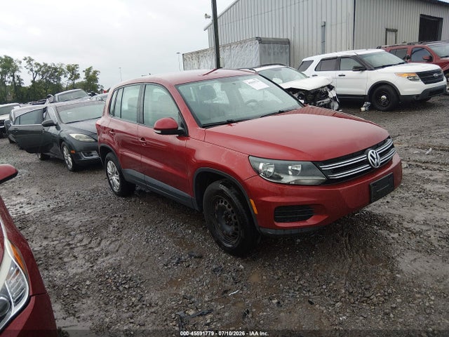 Auction sale of the 2014 Volkswagen Tiguan S, vin: WVGCV3AX7EW086838, lot number: 45591779