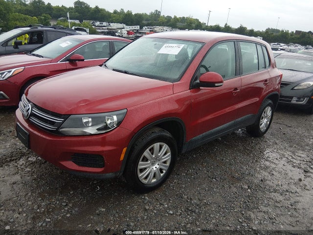Продажа на аукционе авто 2014 Volkswagen Tiguan S, vin: WVGCV3AX7EW086838, номер лота: 45591779