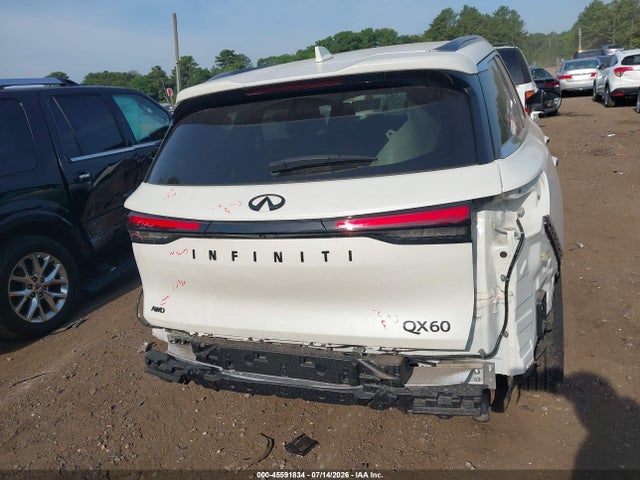 Продажа на аукционе авто 2025 Infiniti Qx60 Luxe Awd, vin: 5N1AL1FS6SC336128, номер лота: 45591834