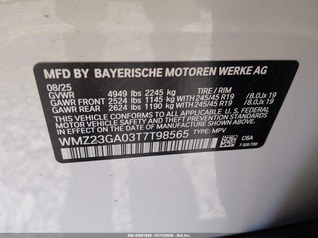 Mini Countryman Cooper S 2026 WMZ23GA03T7T98565 Image 9