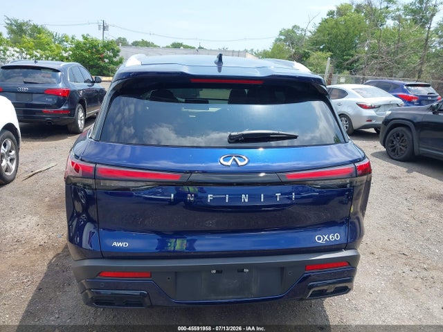 Продаж на аукціоні авто 2025 Infiniti Qx60 Luxe Awd, vin: 5N1AL1FS1SC348560, номер лоту: 45591958
