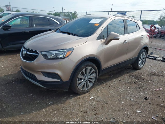 2018 Buick Encore Preferred მანქანა იყიდება აუქციონზე, vin: KL4CJASB7JB615224, აუქციონის ნომერი: 45592019