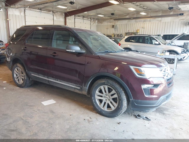 2019 Ford Explorer Xlt მანქანა იყიდება აუქციონზე, vin: 1FM5K8DH6KGA70655, აუქციონის ნომერი: 45592027