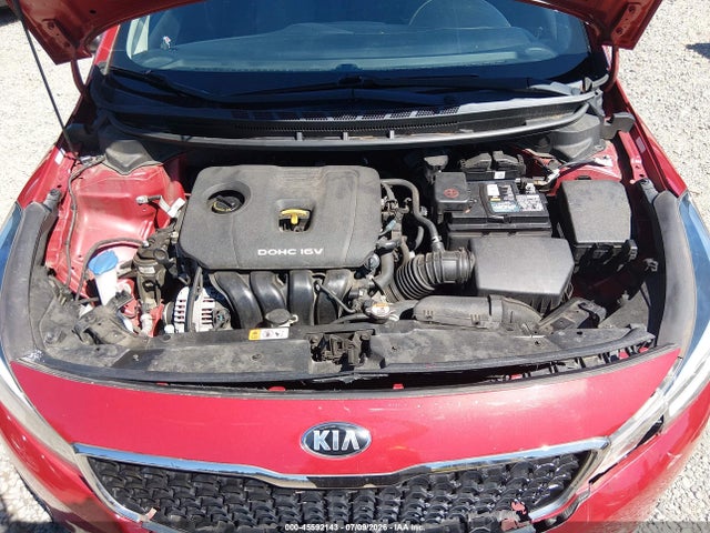 2017 Kia Forte S მანქანა იყიდება აუქციონზე, vin: 3KPFL4A74HE155819, აუქციონის ნომერი: 45592143