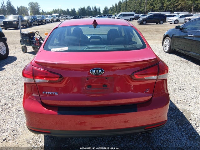 2017 Kia Forte S მანქანა იყიდება აუქციონზე, vin: 3KPFL4A74HE155819, აუქციონის ნომერი: 45592143