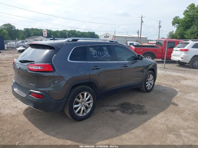Продаж на аукціоні авто 2015 Jeep Cherokee Limited, vin: 1C4PJMDS3FW511285, номер лоту: 45592206