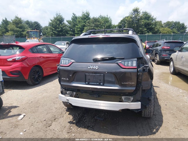 2019 Jeep Cherokee Limited 4x4 მანქანა იყიდება აუქციონზე, vin: 1C4PJMDX4KD118445, აუქციონის ნომერი: 45592211