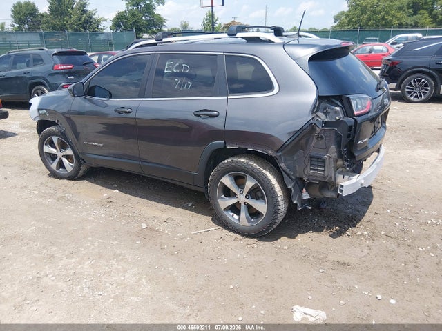 2019 Jeep Cherokee Limited 4x4 მანქანა იყიდება აუქციონზე, vin: 1C4PJMDX4KD118445, აუქციონის ნომერი: 45592211