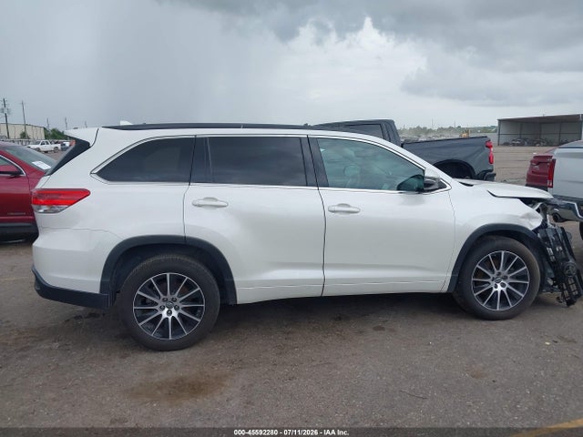 Aukcja sprzedaży 2018 Toyota Highlander Se, vin: 5TDKZRFH4JS544645, numer aukcji: 45592280