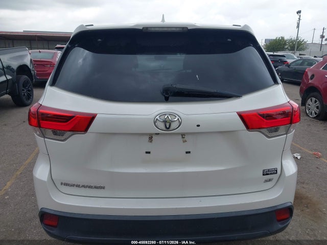 Aukcja sprzedaży 2018 Toyota Highlander Se, vin: 5TDKZRFH4JS544645, numer aukcji: 45592280