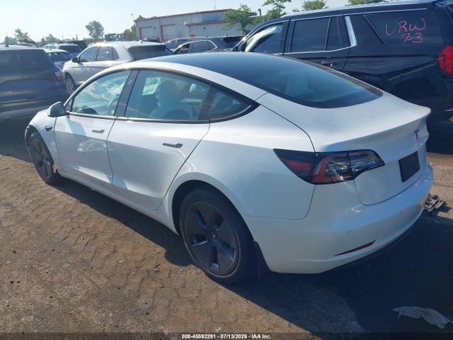 2022 Tesla Model 3 Long Range Dual Motor All-wheel Drive მანქანა იყიდება აუქციონზე, vin: 5YJ3E1EB9NF255091, აუქციონის ნომერი: 45592291