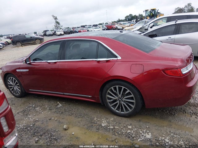 Продаж на аукціоні авто 2017 Lincoln Continental Select, vin: 1LN6L9SP1H5627848, номер лоту: 45592296