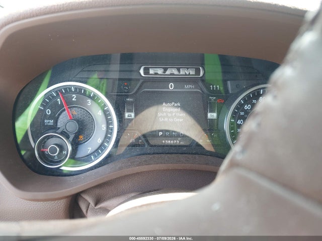 Продаж на аукціоні авто 2019 Ram 1500 Laramie, vin: 1C6SRFJT8KN876192, номер лоту: 45592330