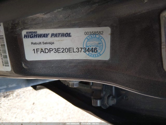 Ford FOCUS S 2014 1FADP3E20EL373446 Image 9