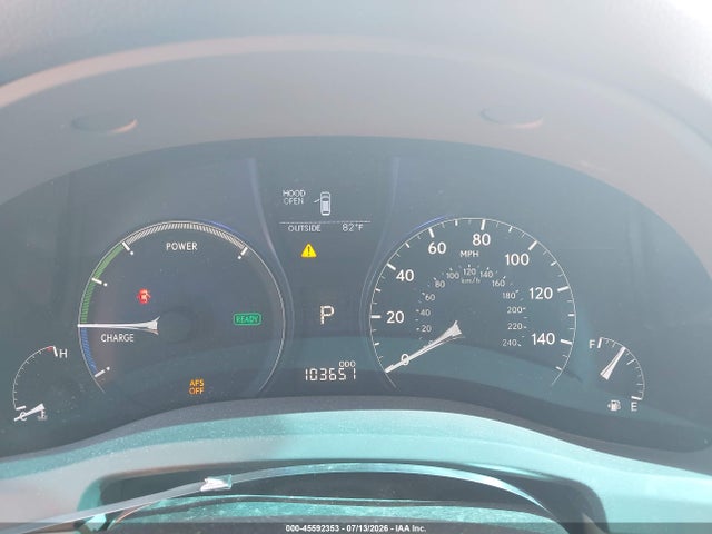 45592353 :رقم المزاد ، JTJBC1BAXB2043079 vin ، 2011 Lexus Rx 450h مزاد بيع