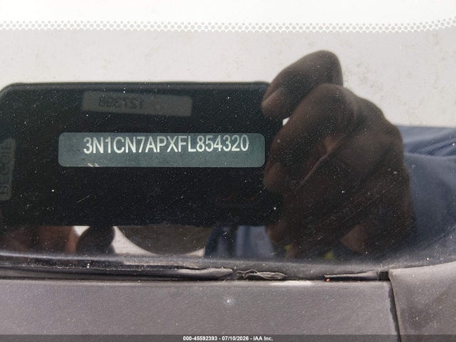 Nissan Versa 1.6 S+ 2015 3N1CN7APXFL854320 Image 9