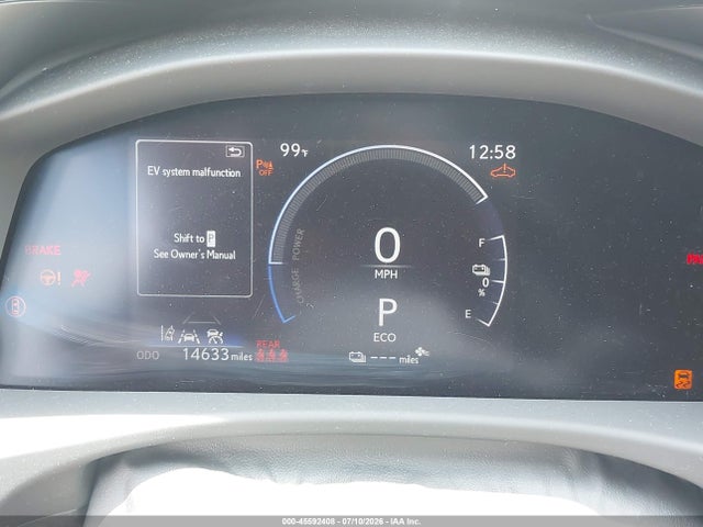 2026 Lexus Rz 350e Premium მანქანა იყიდება აუქციონზე, vin: JTJBDADB2TA001452, აუქციონის ნომერი: 45592408