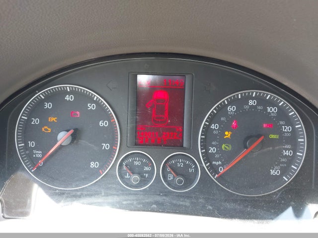 2006 Volkswagen Jetta 2.0t მანქანა იყიდება აუქციონზე, vin: 3VWMJ81K66M765424, აუქციონის ნომერი: 45592582