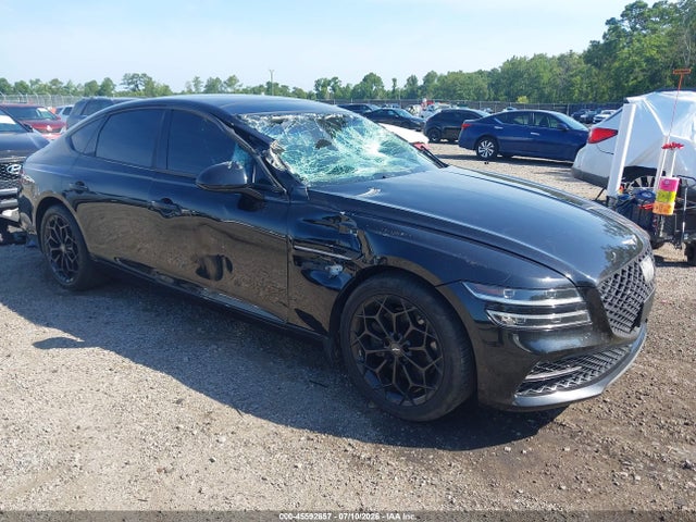 45592657 :رقم المزاد ، KMTGB4SC0MU073554 vin ، 2021 Genesis G80 2.5t Rwd مزاد بيع