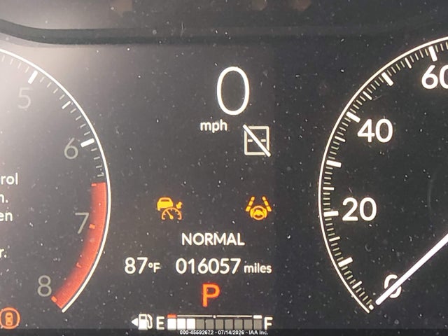 2025 Honda Cr-v Ex-l 2wd მანქანა იყიდება აუქციონზე, vin: 2HKRS3H74SH321517, აუქციონის ნომერი: 45592672