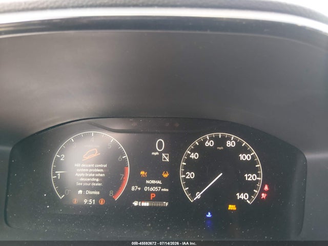 2025 Honda Cr-v Ex-l 2wd მანქანა იყიდება აუქციონზე, vin: 2HKRS3H74SH321517, აუქციონის ნომერი: 45592672