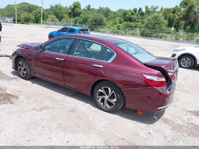 2017 Honda Accord Lx მანქანა იყიდება აუქციონზე, vin: 1HGCR2F35HA287956, აუქციონის ნომერი: 45592700