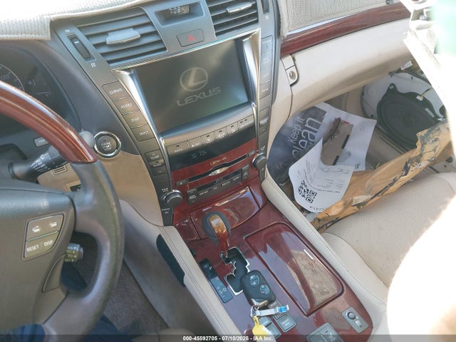 45592705 :رقم المزاد ، JTHGL46F475010888 vin ، 2007 Lexus Ls 460 L مزاد بيع