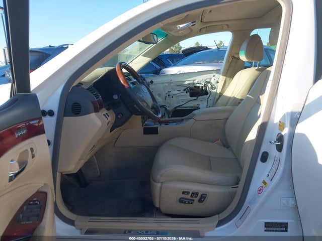 45592705 :رقم المزاد ، JTHGL46F475010888 vin ، 2007 Lexus Ls 460 L مزاد بيع