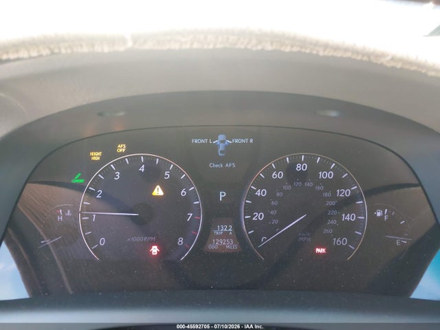 45592705 :رقم المزاد ، JTHGL46F475010888 vin ، 2007 Lexus Ls 460 L مزاد بيع
