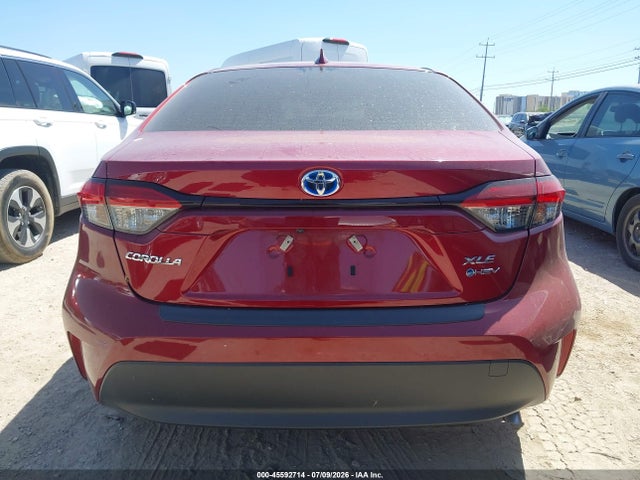 Aukcja sprzedaży 2025 Toyota Corolla Hybrid Xle, vin: JTDBCMFE0S3070576, numer aukcji: 45592714