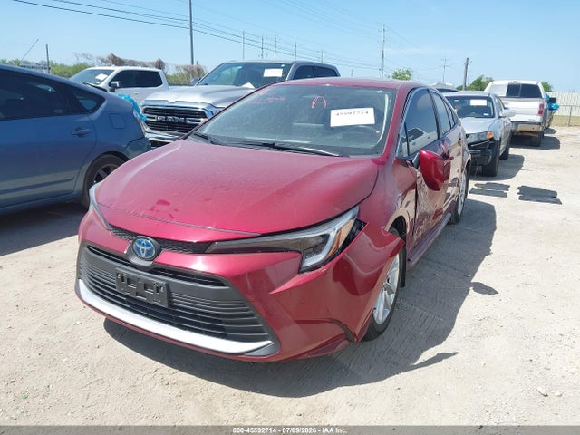 Aukcja sprzedaży 2025 Toyota Corolla Hybrid Xle, vin: JTDBCMFE0S3070576, numer aukcji: 45592714